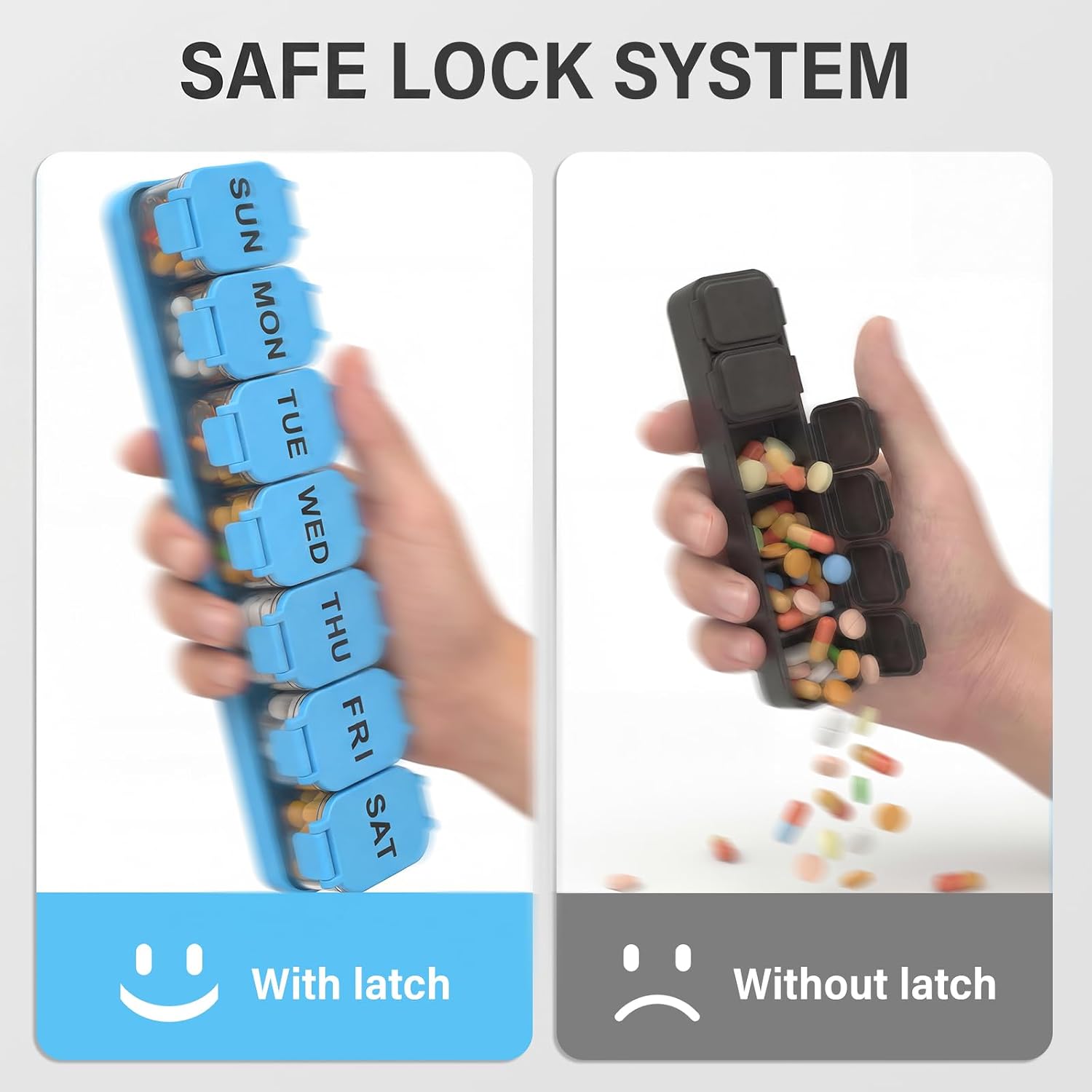 Extra Large Weekly Pill Organizer - Image 3